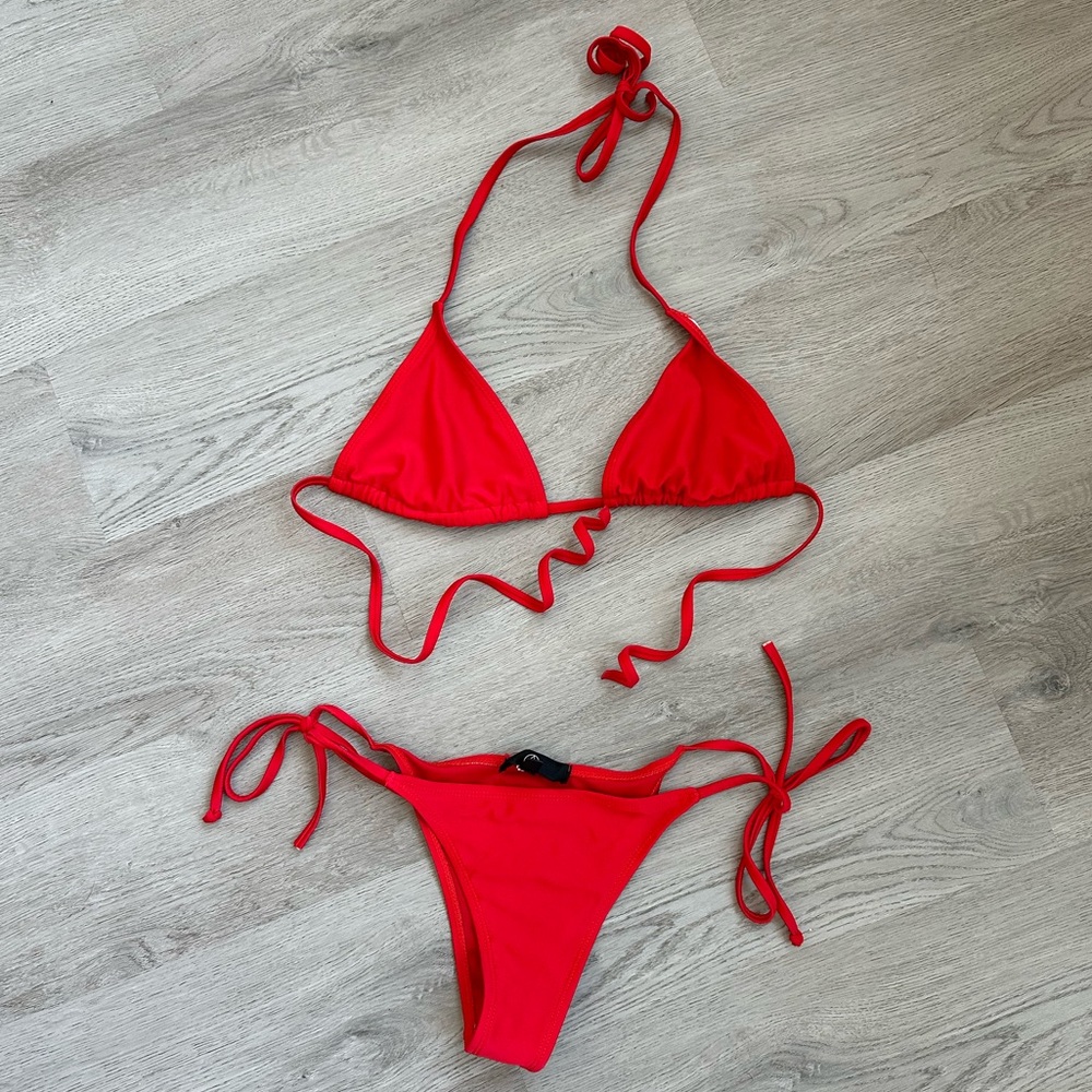 Red bikini